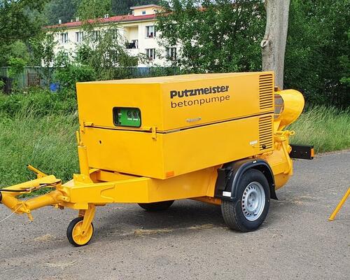 Betonpumpa PUTZMEISTER, hadice + koncovka - s CZ doklady SPZ
