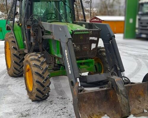 John Deere 6220 SE +Quicke -Jost