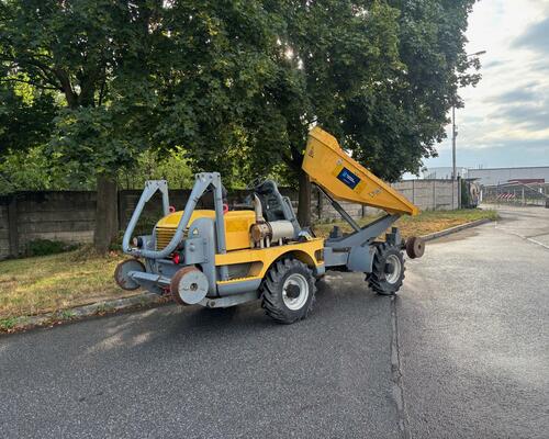 Kolový dumper 2.7tuny na koleje / 3stranný