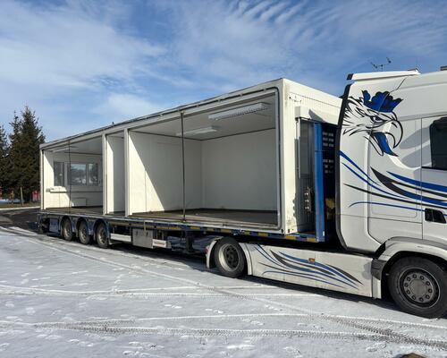 Stavební / obytný kontejner 12x3m / pro Váš projekt