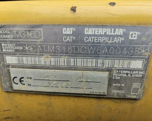 CAT 316D