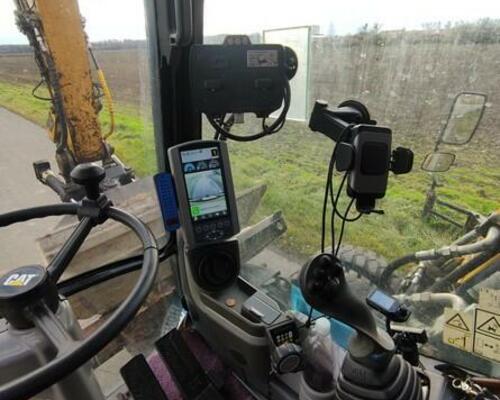 Caterpillar 313D , rototilt , 3D nivelace Leica