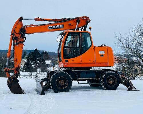 Kolové rypadlo CASE WX145 (Možnost leasingu)