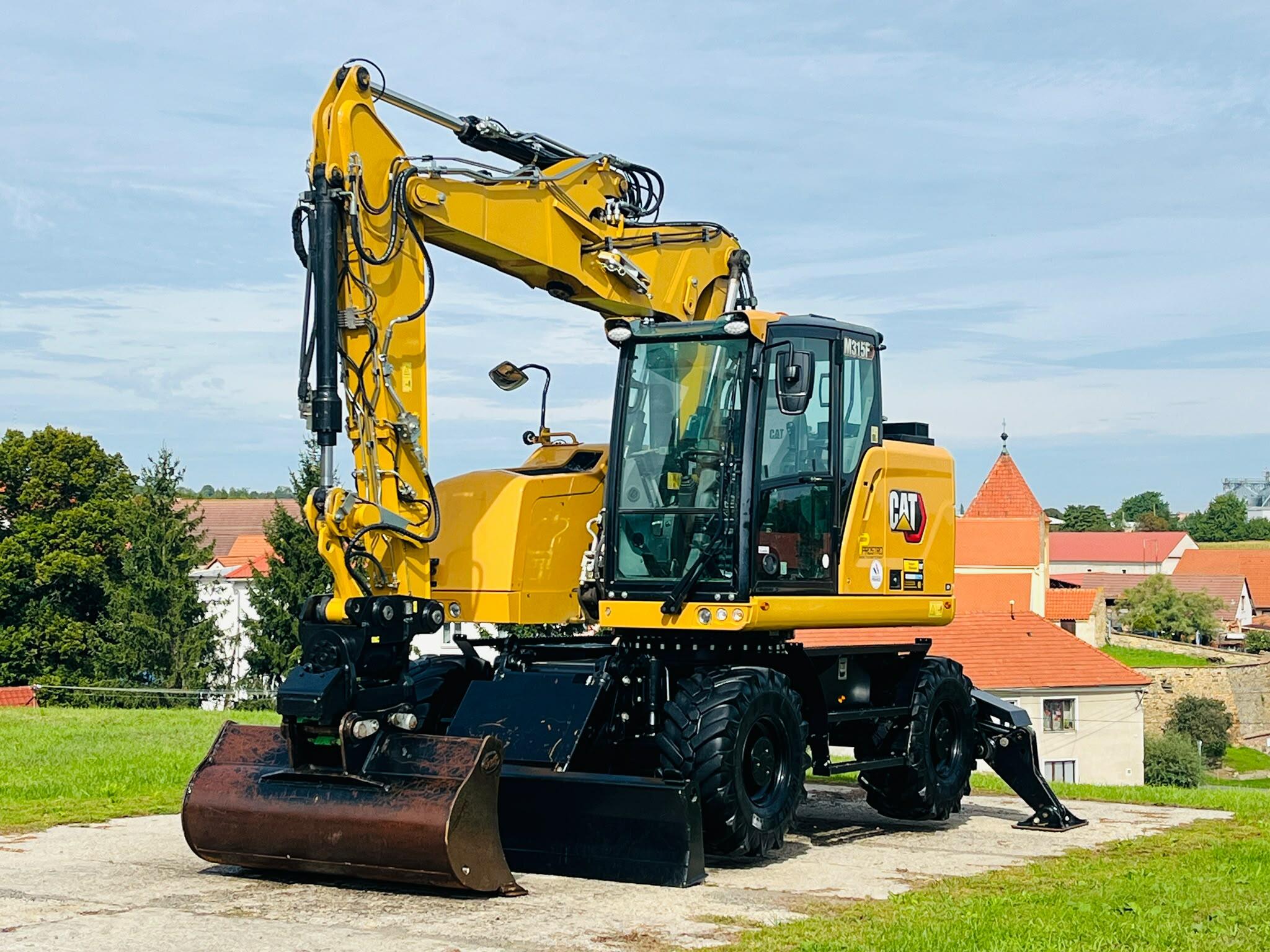 Kolové rypadlo Caterpillar M315F (Možnost leasingu)