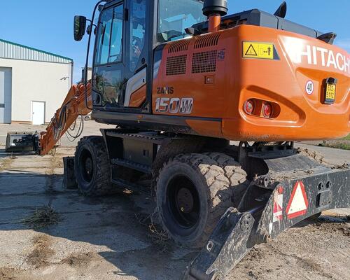 KOLOVÉ RYPADLO HITACHI ZX150W-7-2P (2002)