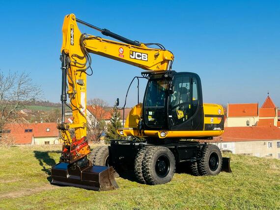 Kolové rypadlo JCB JS145W (Možnost leasingu)