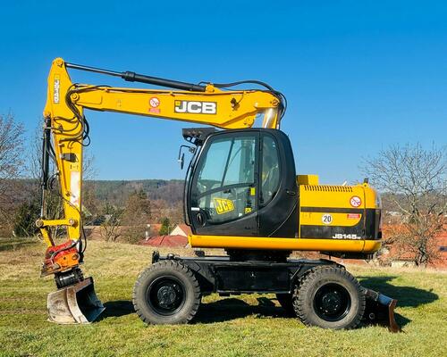 Kolové rypadlo JCB JS145W (Možnost leasingu)