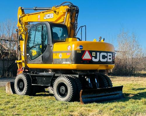 Kolové rypadlo JCB JS145W (Možnost leasingu)