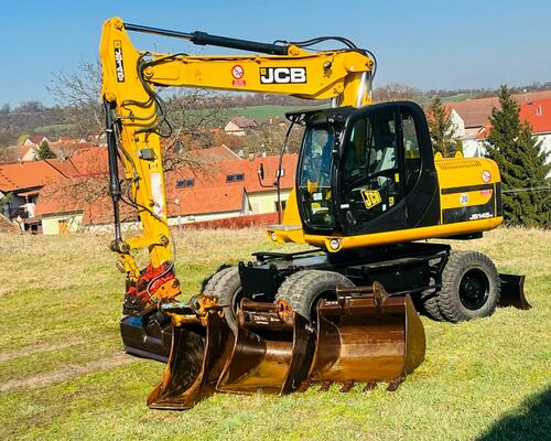 Kolové rypadlo JCB JS145W (Možnost leasingu)
