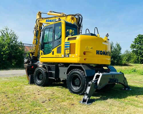 Kolové rypadlo Komatsu PW148-10 (Možnost leasingu