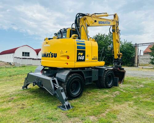 Kolové rypadlo Komatsu PW148-10 (Možnost leasingu
