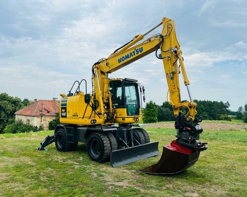 Kolové rypadlo Komatsu PW148-10 (Možnost leasingu