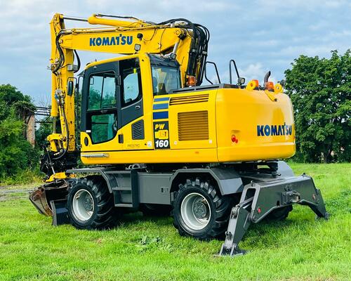 Kolové rypadlo Komatsu PW160-10 (Možnost leasingu)