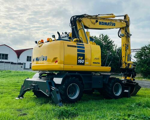 Kolové rypadlo Komatsu PW160-10 (Možnost leasingu)