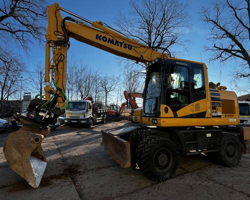 Kolové rypadlo KOMATSU PW 160-11