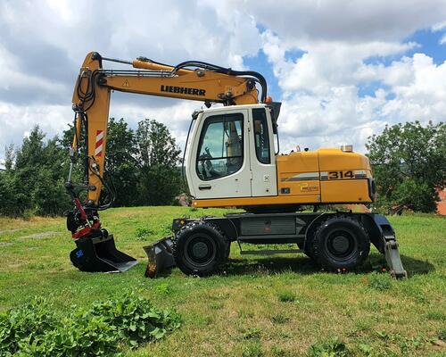 Kolové rypadlo Liebherr A314 (Možnost leasingu)