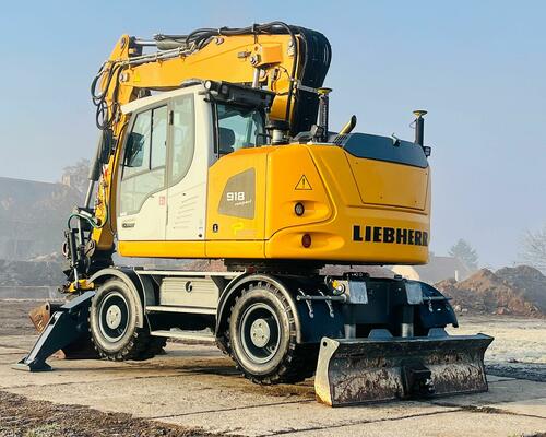 Kolové rypadlo Liebherr A918 (Možnost leasingu)