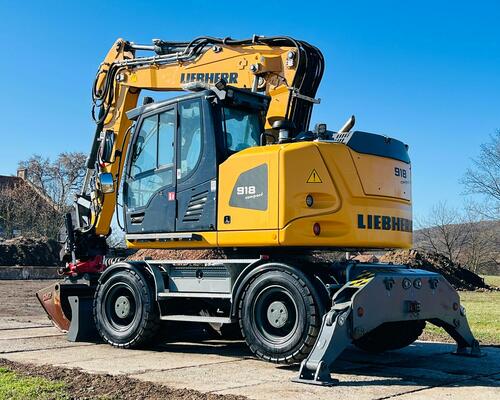 Kolové rypadlo Liebherr A918 (Možnost leasingu)