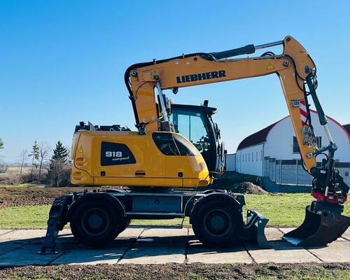 Kolové rypadlo Liebherr A918 (Možnost leasingu)