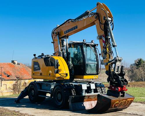 Kolové rypadlo Liebherr A918 (Možnost leasingu)