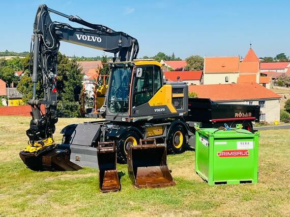 Kolové rypadlo Volvo EW160E (Možnost leasingu)