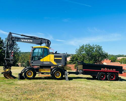Kolové rypadlo Volvo EW160E (Možnost leasingu)