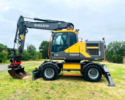 Kolové rypadlo Volvo EW160E (Možnost leasingu)