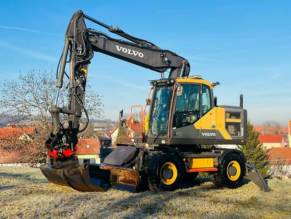 Kolové rypadlo Volvo EW160E (Možnost leasingu) 