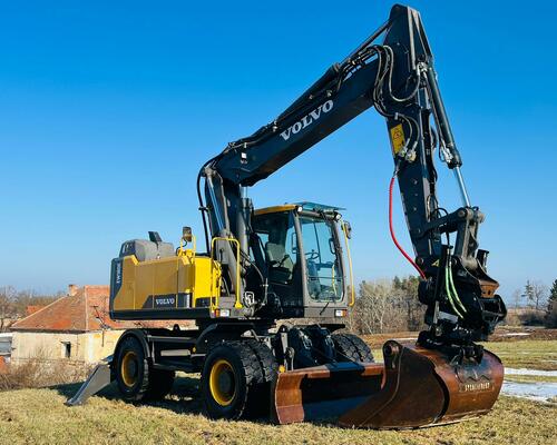 Kolové rypadlo Volvo EW180E (Možnost leasingu)