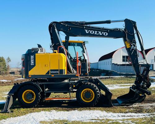 Kolové rypadlo Volvo EWR170E (Možnost leasingu)