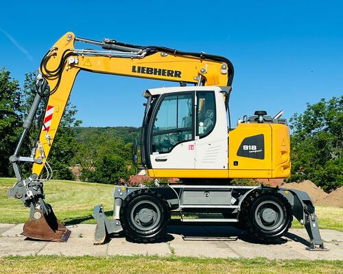 Nové kolové rypadlo Liebherr A918 (Možnost leasingu)