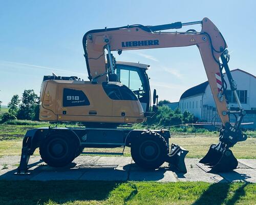 Nové kolové rypadlo Liebherr A918 (Možnost leasingu)