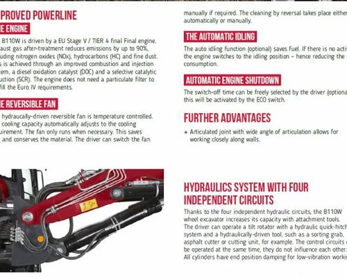 Yanmar B110 W Style