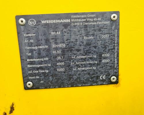 Kloubový nakládač Wacker Neuson WL 44