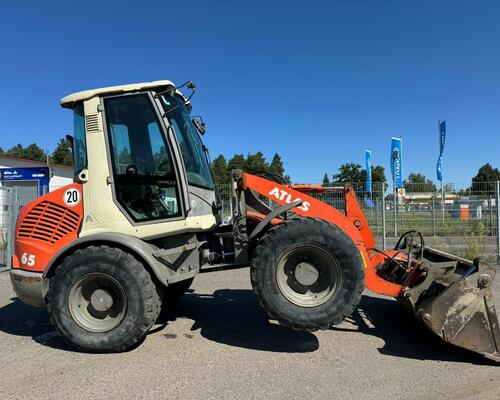 Kolový nakladač Atlas 65 hyd.lopata + vidle