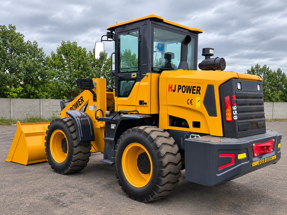 Kolový nakladač HJ Power HJ958 78 kW, 4×4
