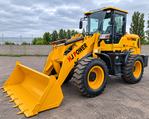 Kolový nakladač HJ Power HJ958 78 kW, 4×4