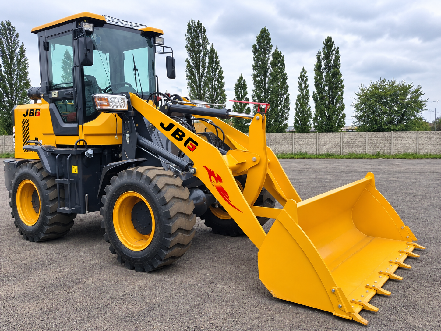 Kolový nakladač JBG WL30 85 kW / 116 HP, 4×4