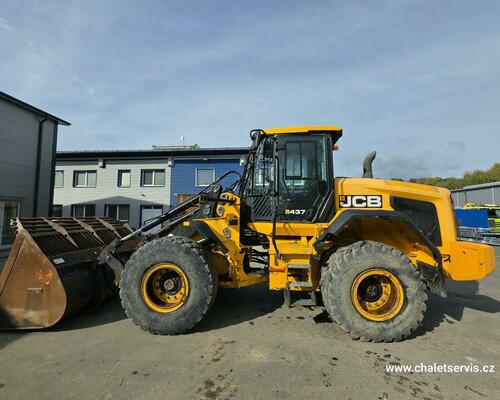 Kolový nakladač JCB 437 WHT, r.v. 2017, 7911 mth