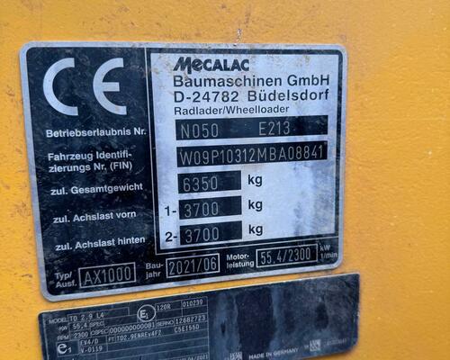 Mecalac ax1000
