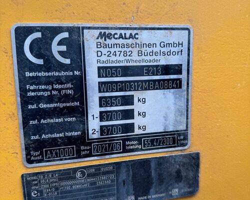 Mecalac AX1000