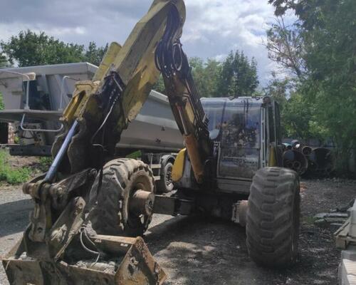 Menzi Muck A91 mobil