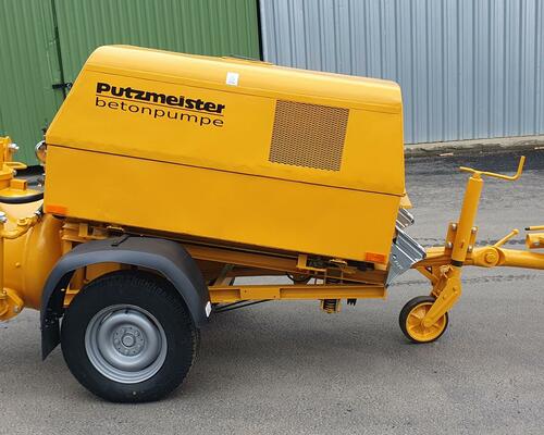 Betonpumpa PUTZMEISTER, hadice + koncovka - s CZ doklady SPZ