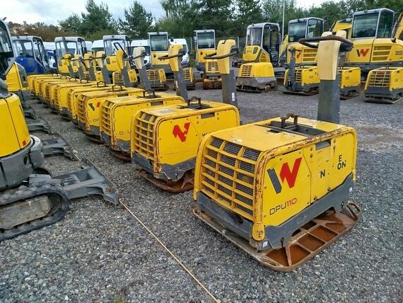 Těžká vibrační deska Wacker Neuson DPU 80/90/110 Lec 770/970