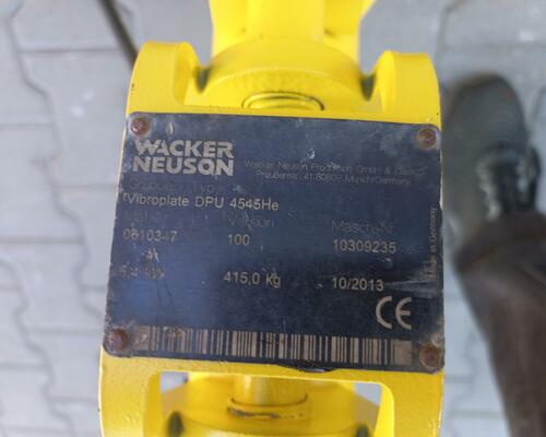Vibrační deska Wacker neuson Dpu 4545