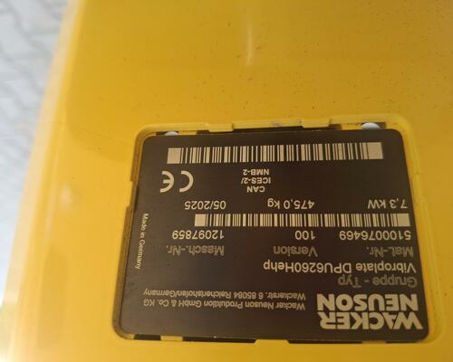 Wacker Neuson DPU 6260Hehp