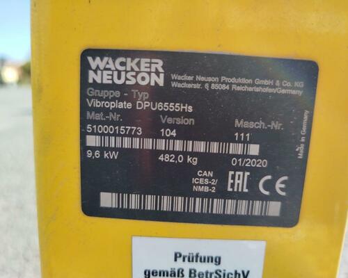 Wacker Neuson DPU 6555 Hs