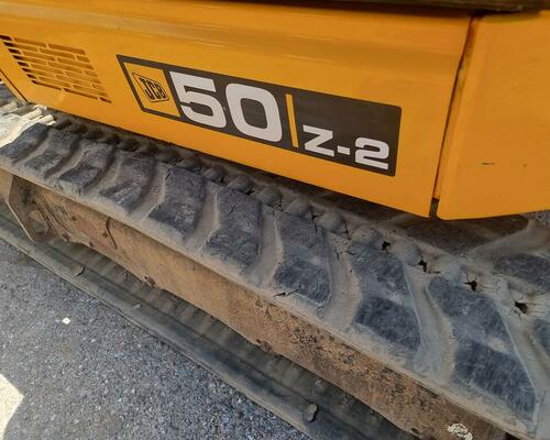 2x JCB 50Z 1100-1700mth, TOP stav, zajímavá výbava