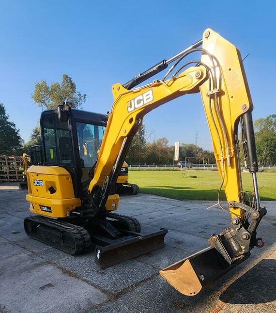 Bagr JCB 36C - 550mth, Powertilt, 2 okruhy, hydr.upínač