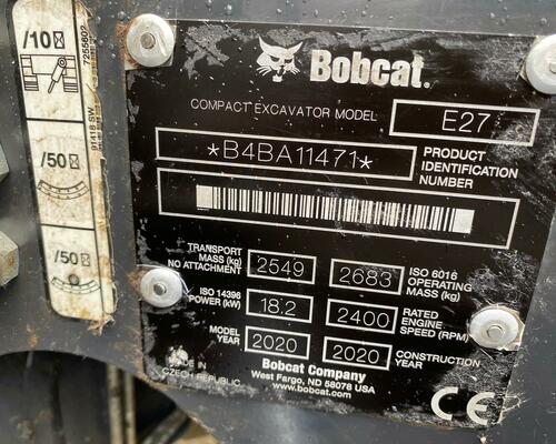 BOBCAT E27Z